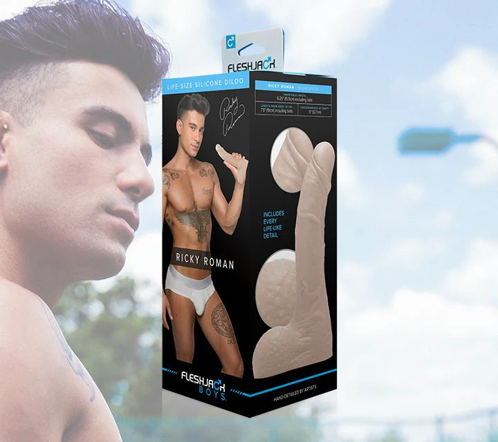 Ricky Roman Dildo Pack with Fleshlube Slide - Image 4